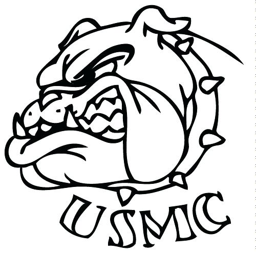500x496 United States Marine Corps Coloring Pages