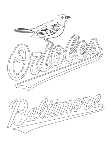 360x480 Seattle Mariners Logo Coloring Page