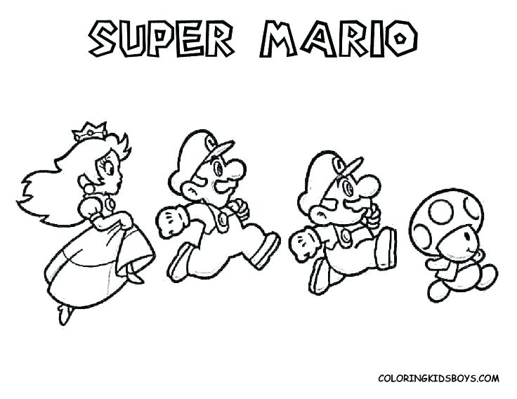 736x568 Mario Coloring Book Super Coloring Book Bros Super Coloring Pages