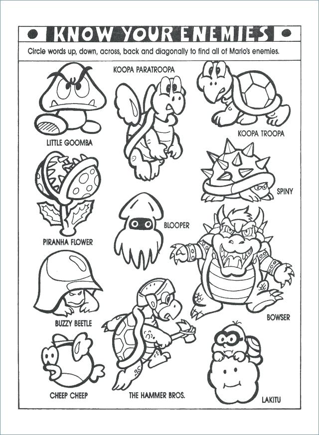 640x874 Coloring Pages New Super Bros Super Bros Coloring Pages Super