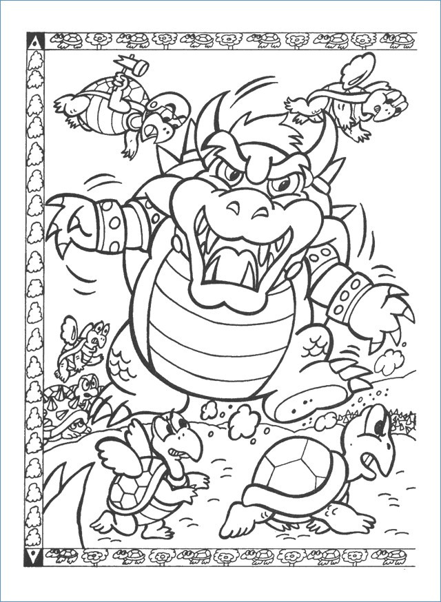 640x874 Gravity Falls Coloring Pages New Super Mario Coloring Pages