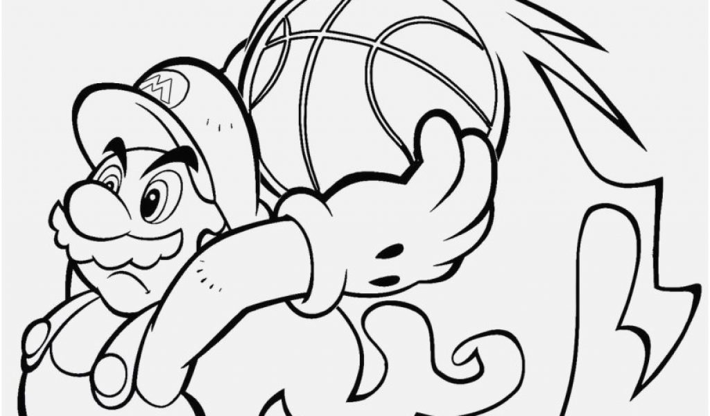 1024x600 Coloring Pages Concept Mario World Coloring Pages