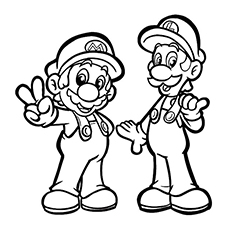 230x230 Top Free Printable Super Mario Coloring Pages Online