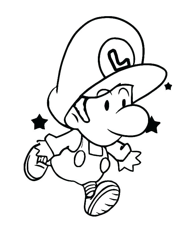 600x750 Mario And Luigi Coloring Pages Coloring Pages Super Paper Coloring