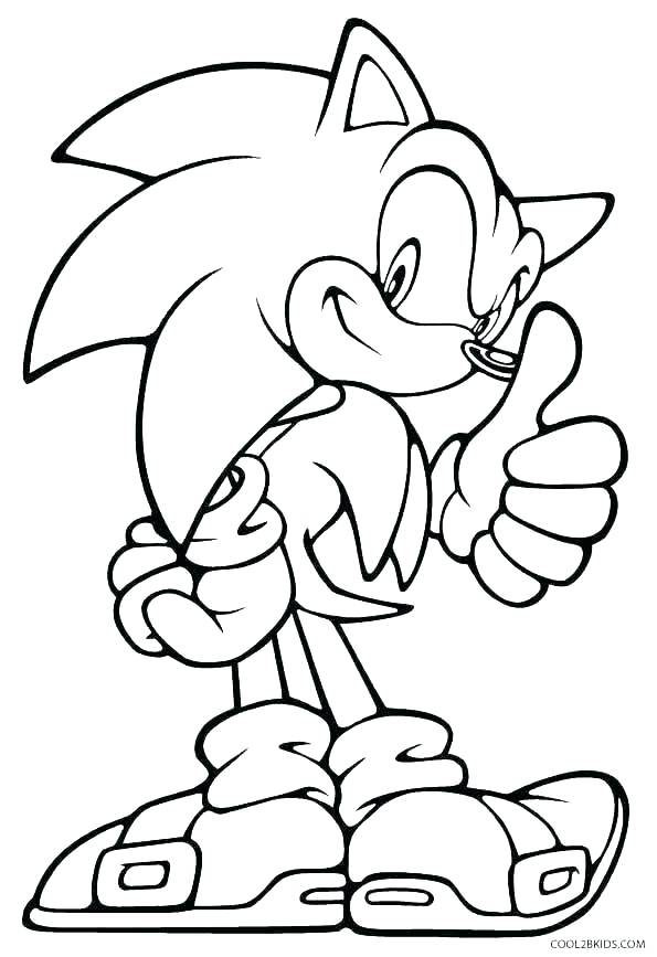595x867 Free Printable Sonic Colouring Pages Sonic The Hedgehog Printable