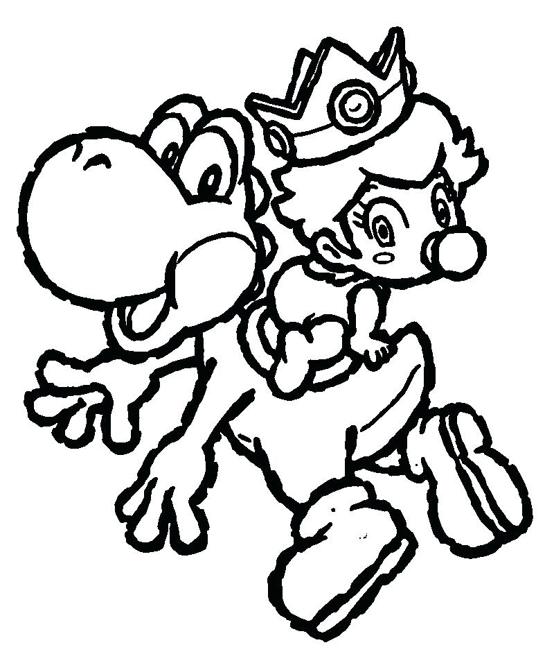 800x930 Yoshi Coloring Pages Free Printable Coloring Pages For Kids