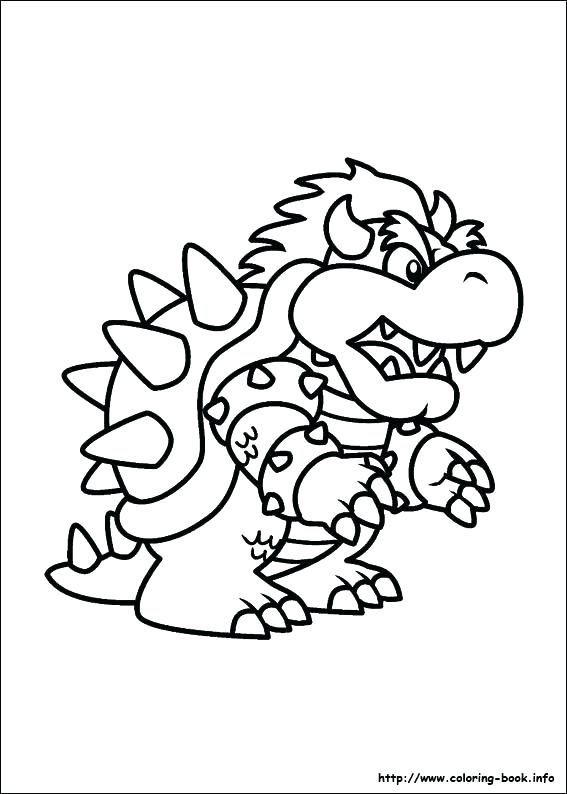 567x794 Mario Bros Coloring Pages