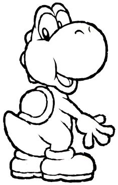 235x367 Super Mario Coloring Pages