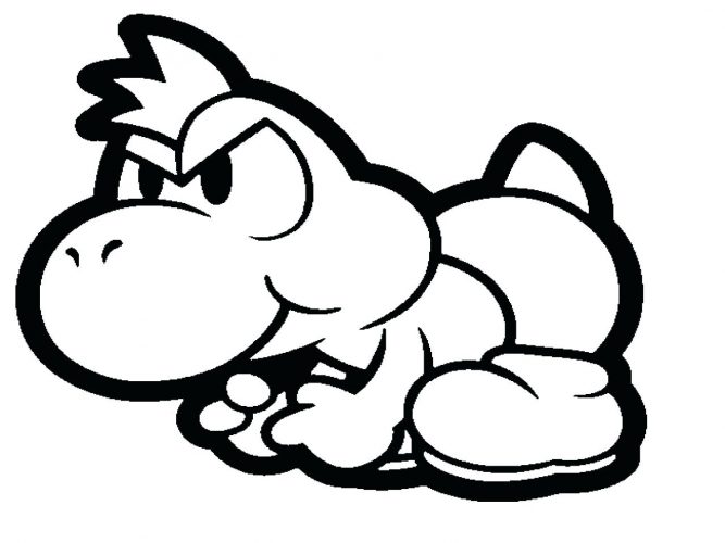 667x500 Coloring Pages Yoshi Coloring Pages Basic Multiplication Free