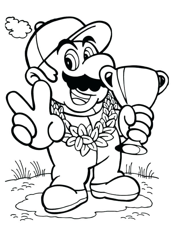 600x834 Super Mario Color Pages Super Mario Brothers Coloring Pages