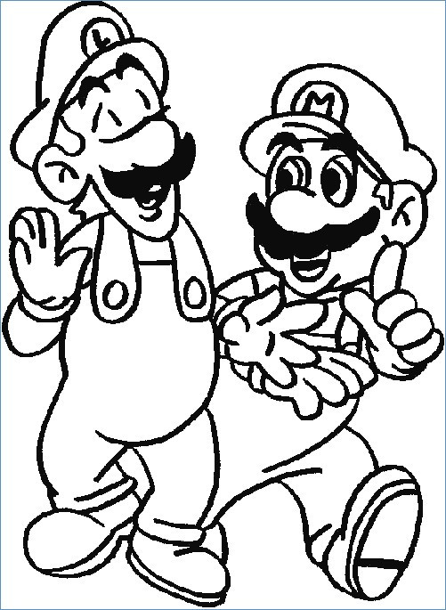 501x685 Mario Brothers Coloring Pages Luxury Super Mario Coloring Pages