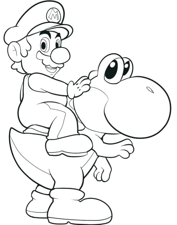 580x737 Mario Brothers Coloring Pages Super Bros Coloring Book Plus
