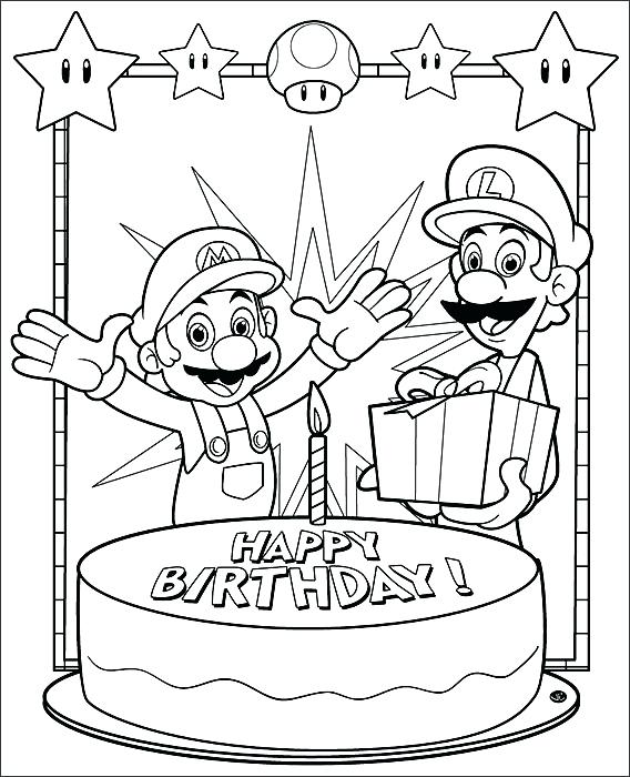 568x700 Mario Bros Printable Coloring Pages Bros Free Coloring Pages