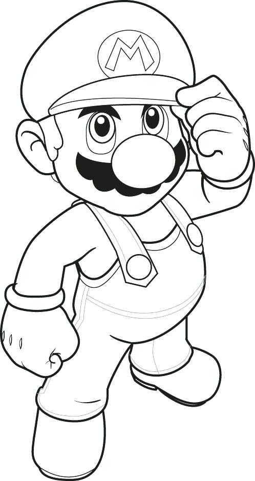 498x939 Super Mario Coloring Pages Online Super Coloring Pages For Kids