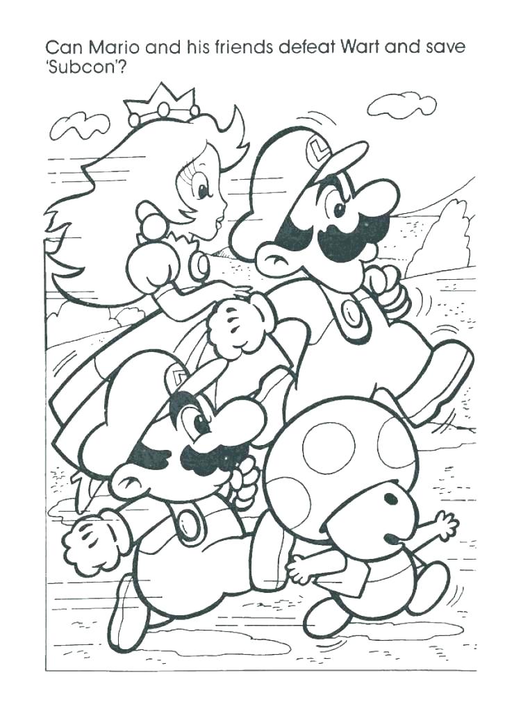750x1024 Brothers Coloring Page Colour In Super Brothers Online Brothers