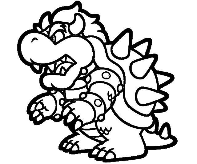 640x533 Mejores De Amazing Super Mario Coloring Pages En
