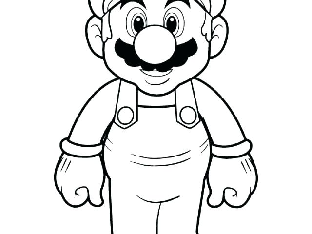 640x480 Free Mario Coloring Pages Bros Coloring Coloring Pages Bros