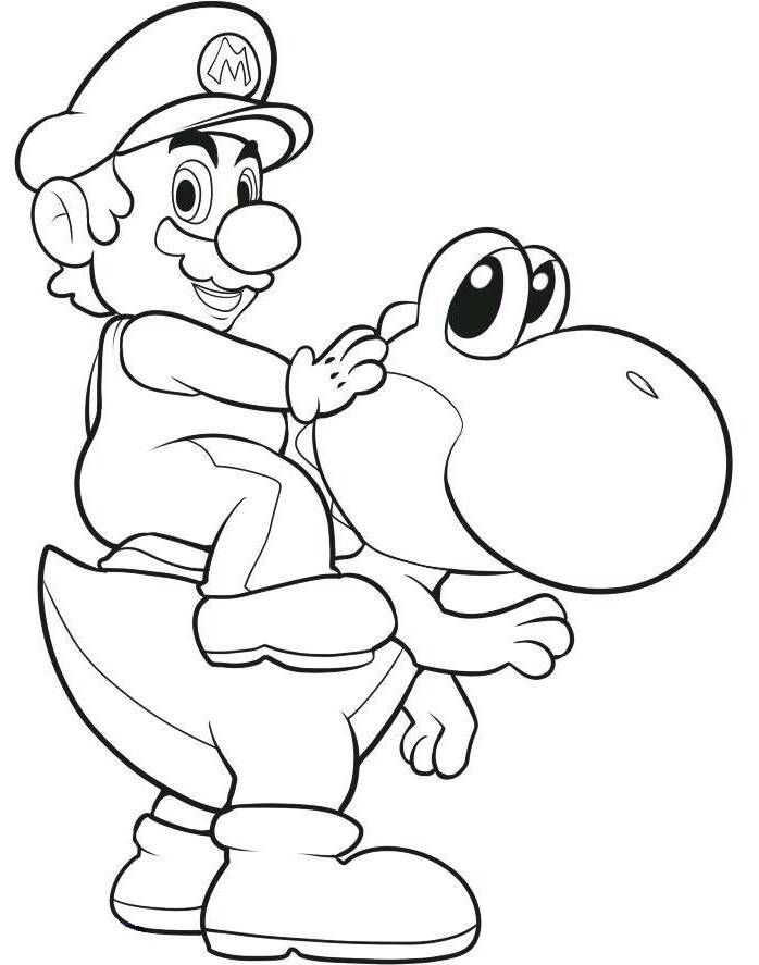 698x887 Free Printable Mario Coloring Pages For Kids De Mario, Mario Y