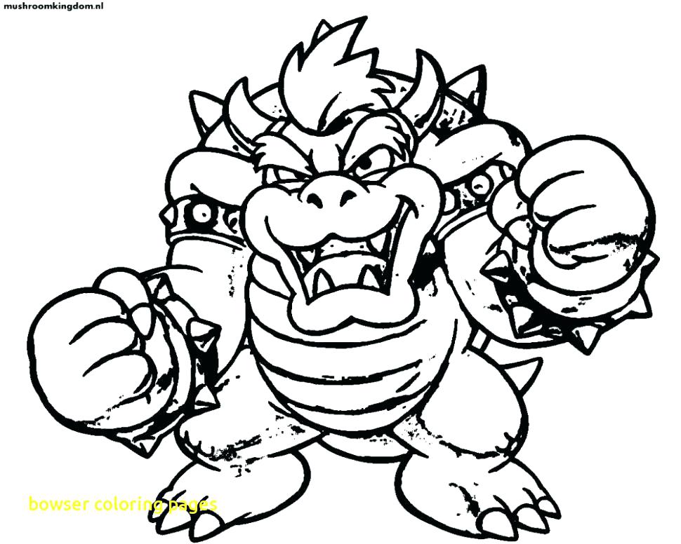 970x776 Bowser Castle Coloring Pages Jr
