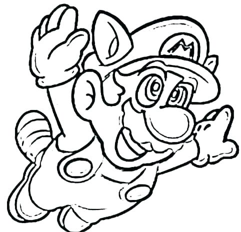 482x464 Free Coloring Pages Mario