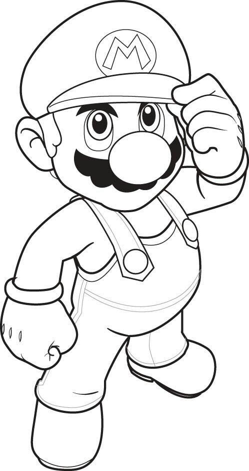 498x939 Top Free Printable Super Mario Coloring Pages Online Number