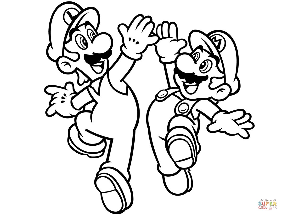 1178x896 Coloring Pages Online Mario Copy Super Mario Bros Coloring Pages