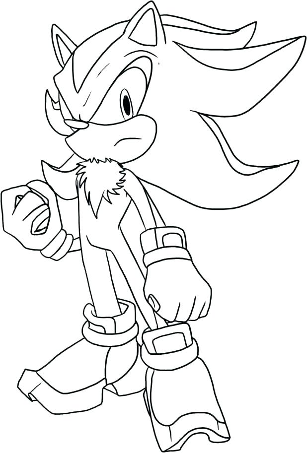 618x913 Luxury Sonic Coloring Pages Online For Sonic Coloring Pages Online