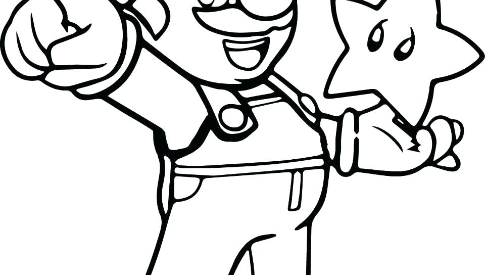 960x544 Super Mario Galaxy Coloring Pages Coloring Pages Super Bros