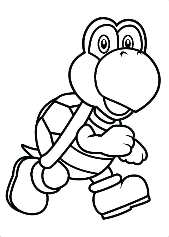 595x834 Pagina Para Colorear Mario Coloring Page Super Bros Super Bros