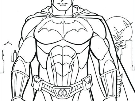 440x330 Superhero Halloween Coloring Pages Super Coloring Pages Scared