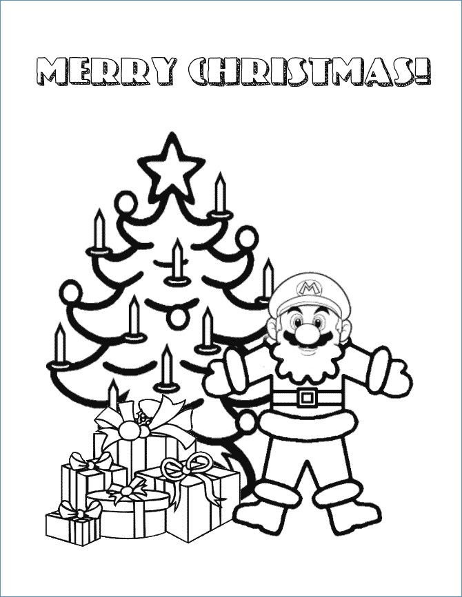 670x867 Wii Super Mario Galaxy Coloring Pages