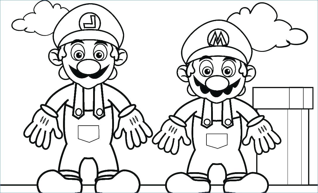 1086x659 Mario Kart Coloring Pages Printable Super Galaxy Inspiring