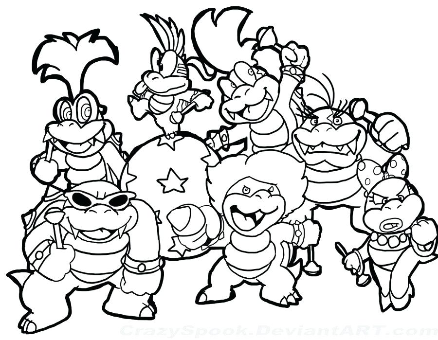 900x699 Coloring Page Mario Best Bros Coloring Pages For Your Crayola