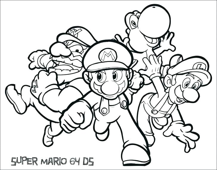 728x571 Coloring Pages And Toad Coloring Pages Printable Coloring Kart