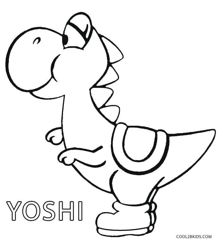 722x800 Yoshi Coloring Page Coloring Page Coloring Pages Super Coloring