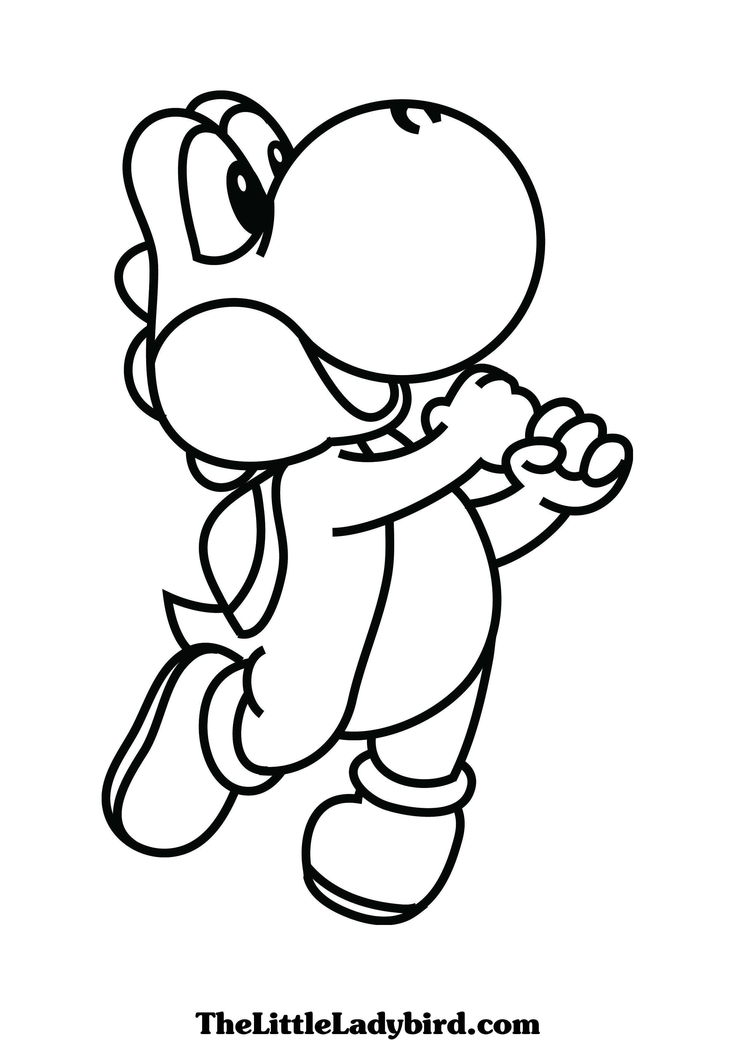 2480x3508 Cute Yoshi!! Coloring Pages Yoshi And Coloring Books