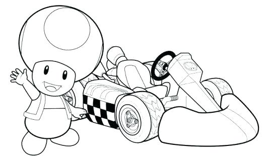 530x310 Mario Kart Wii Coloring Pages Kart Characters Ever Made Mayhem
