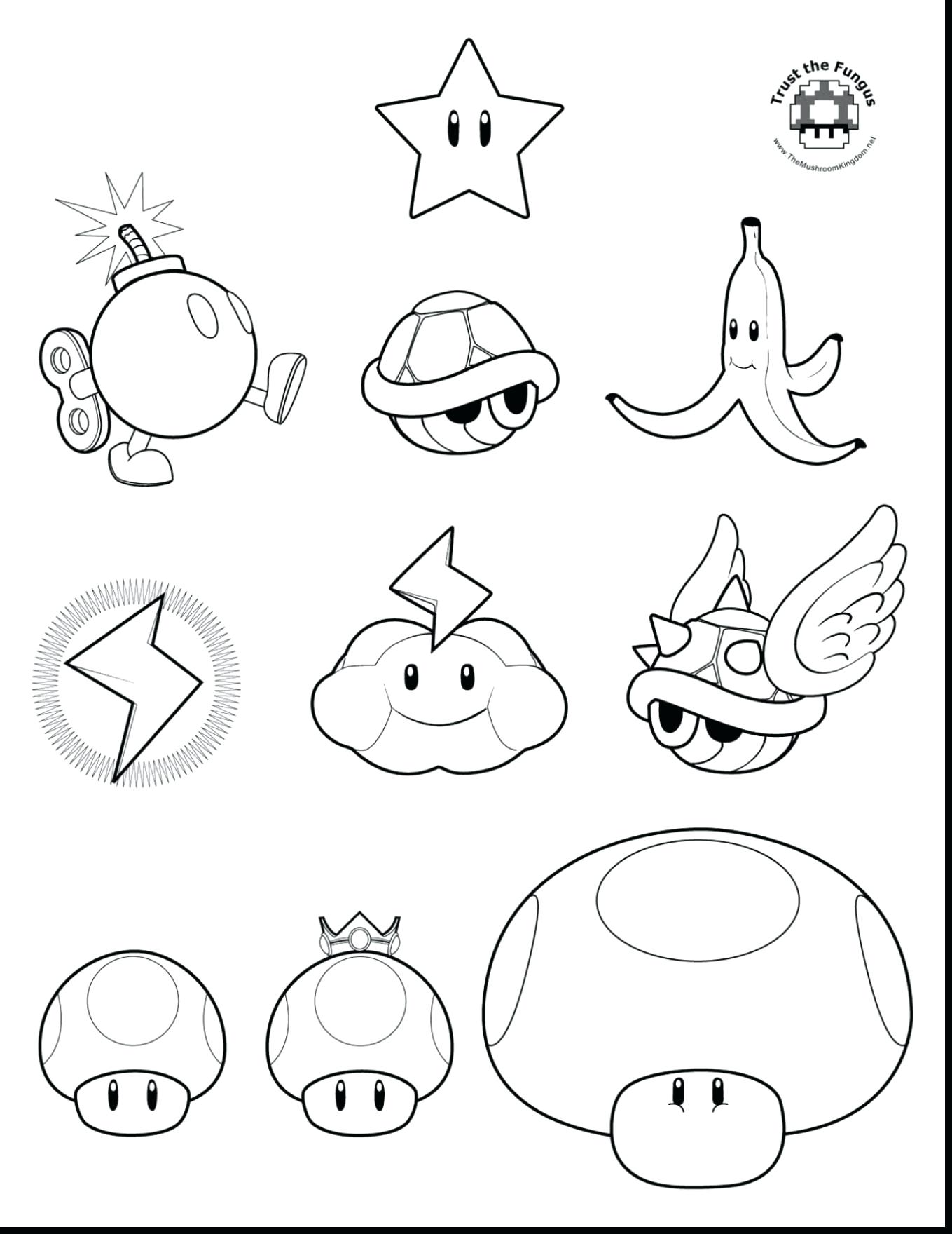 1359x1760 Coloring Page Mario Color Pages Super Princess Mushroom Coloring