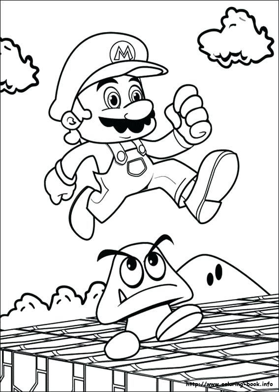 567x794 Mario Party Coloring Pages Awesome Super Coloring Page Mario Party
