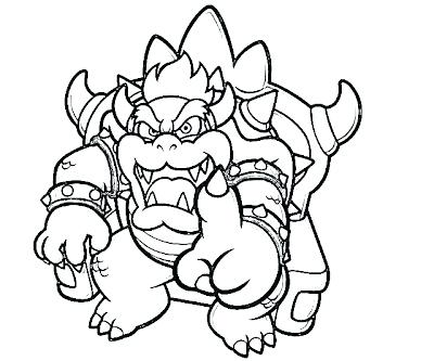 400x333 Mario Party Coloring Pages Printable Super Land Characters