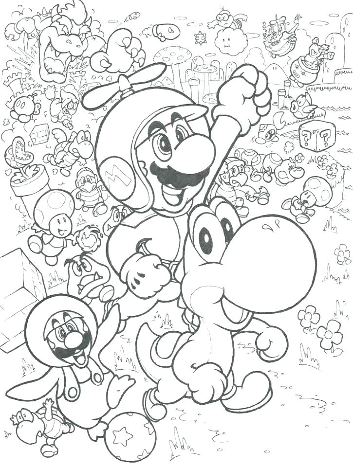 725x960 Mario Coloring Pages Online Coloring Pages Online Brothers