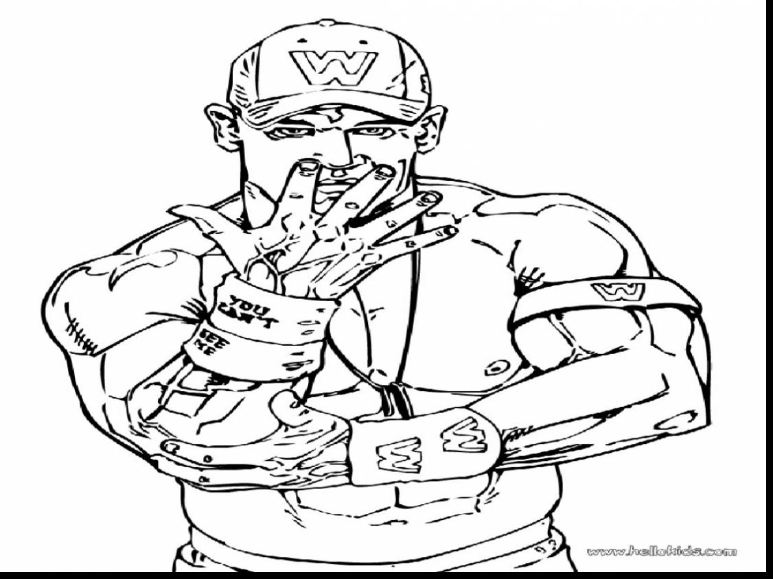 1126x844 John Cena Coloring Pages Auto Market Me