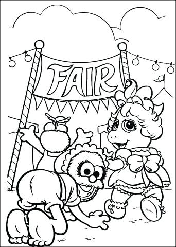 342x480 Muppets Coloring Pages Click To See Printable Version Of Babies