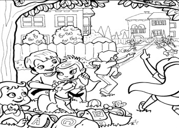 350x250 Super Coloring Pages
