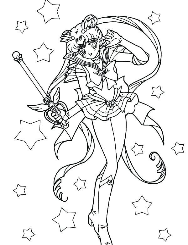 600x779 Sailor Mars Coloring Pages Sailor Mars Coloring Pages Beautiful