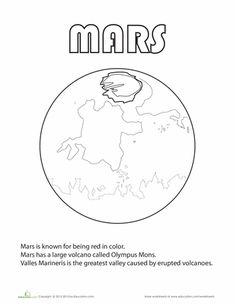 236x305 Planet Mars Activity For Kids Mars Printoutcoloring Page