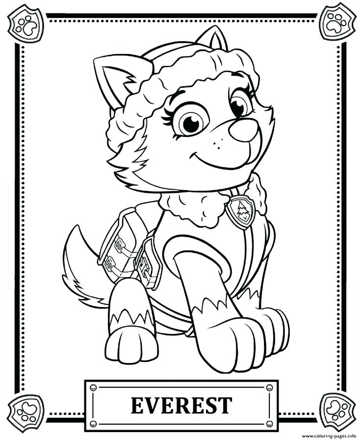 736x896 Coloring Pages Paw Patrol Coloring Pages For Adults To Print Fun