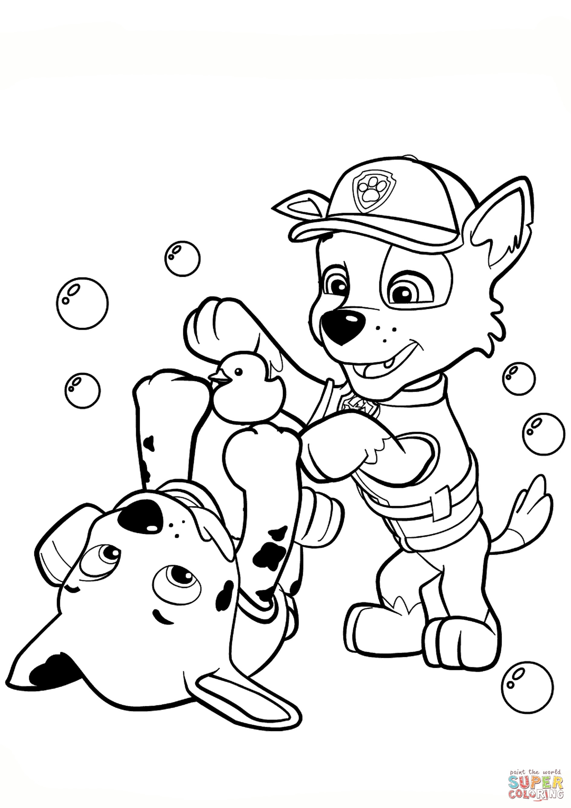 1890x2672 Coloring Pages Paw Patrol Marshall Fresh Paw Patrol Rocky