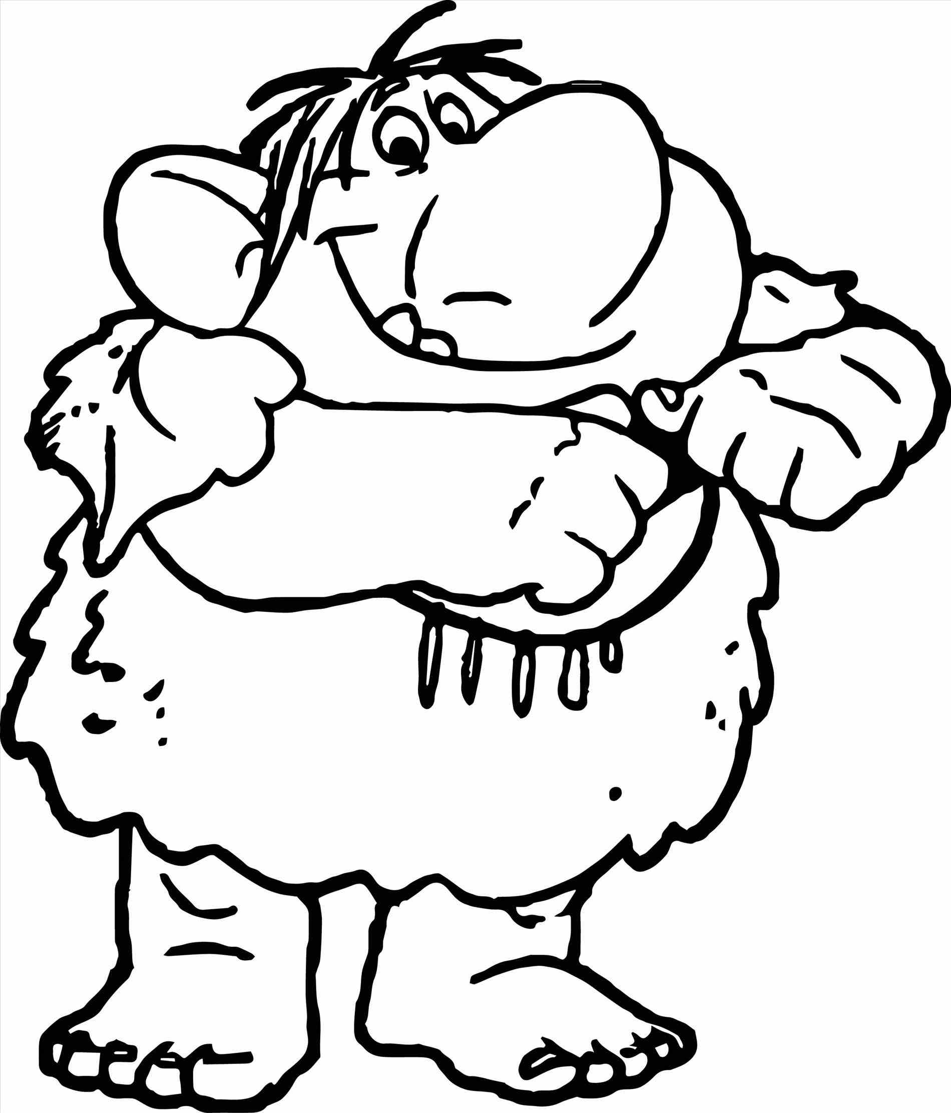 1900x2223 Trolls Coloring Pages Marshmallow Page Movie Adult