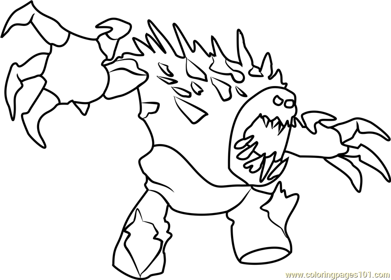 800x573 Angry Marshmallow Coloring Page